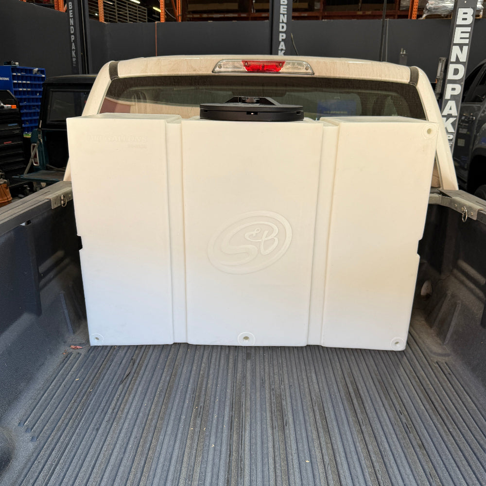 S&B 100 gallon slim detail tank for universal fit