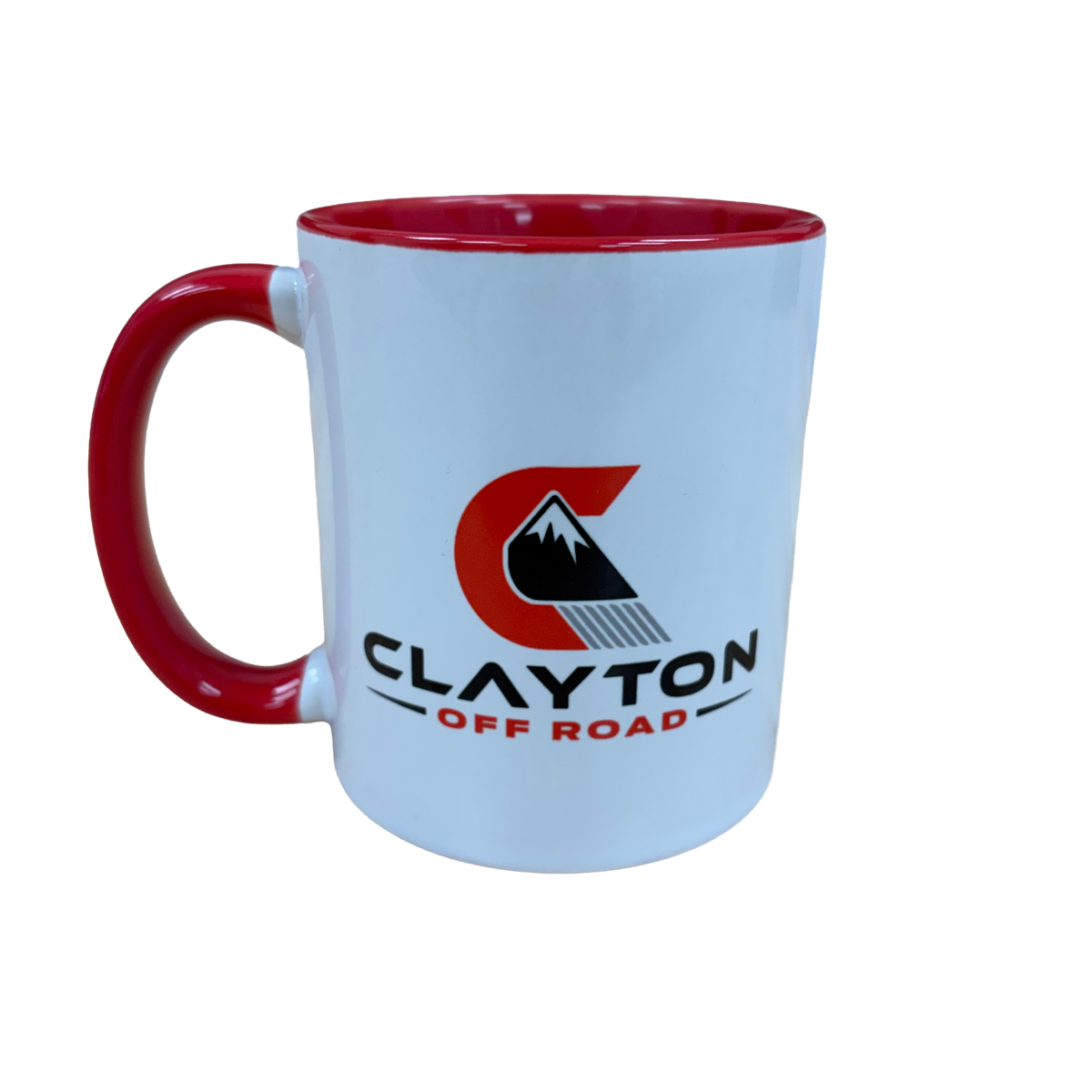 Clayton Off Road custom coffee mug, universal fit