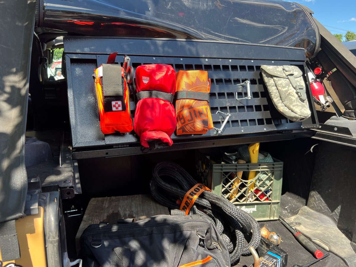 Diabolical Inc Slipstream MOLLE panels with gear mounted