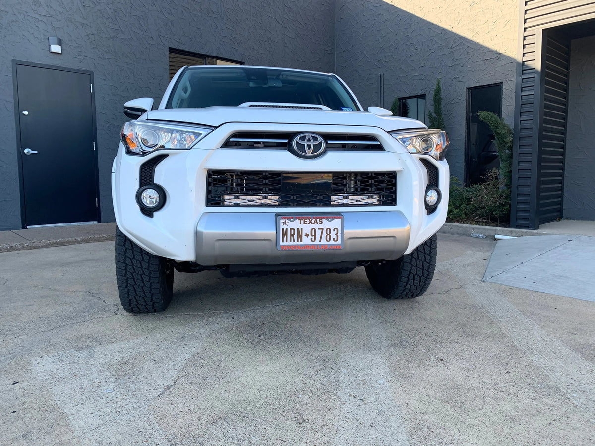 Cali Raised LED 32 inch hidden grille light bar kit for 2014-2024 Toyota 4Runner