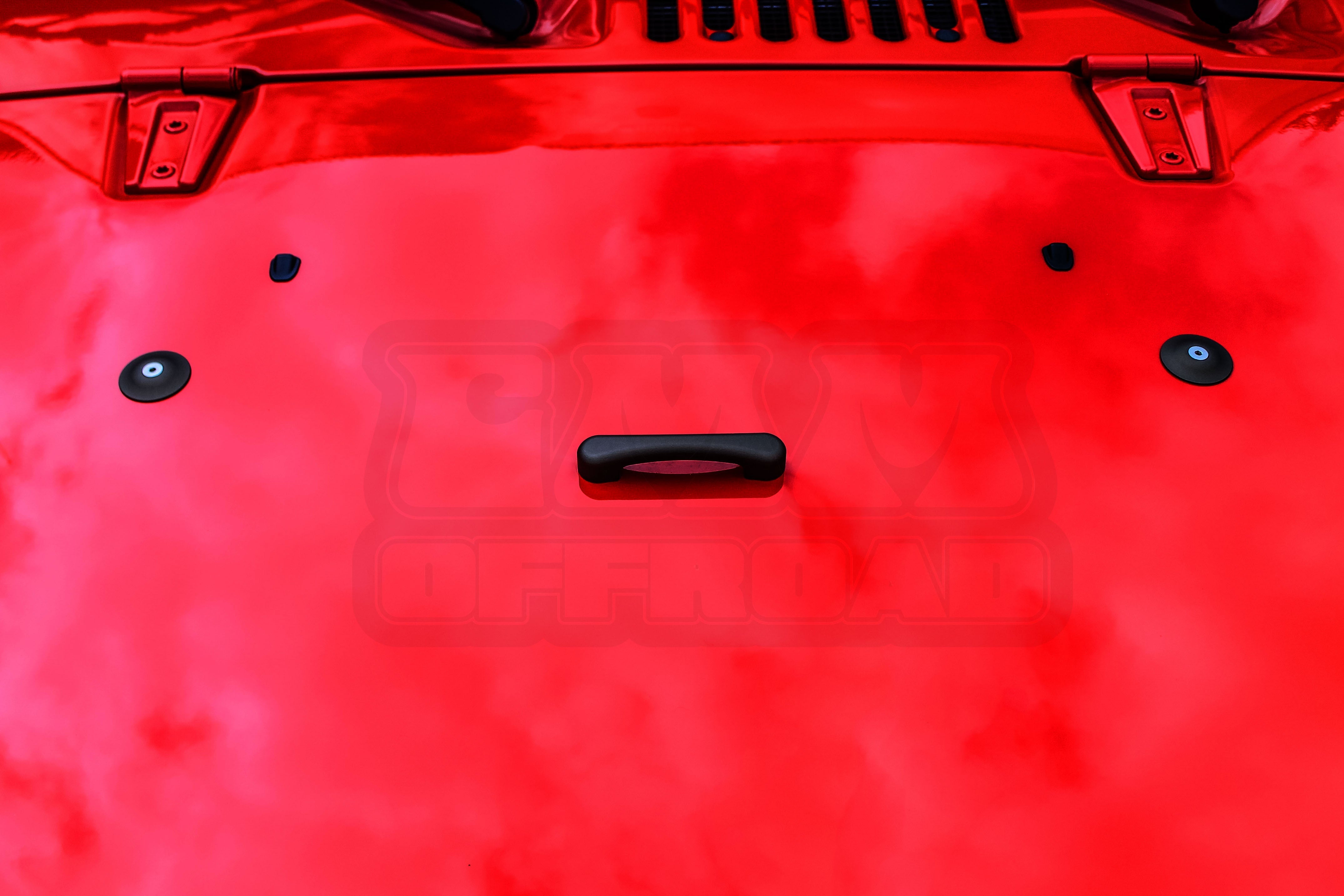 Presilla para lacayo en el capó del Jeep todoterreno CMM