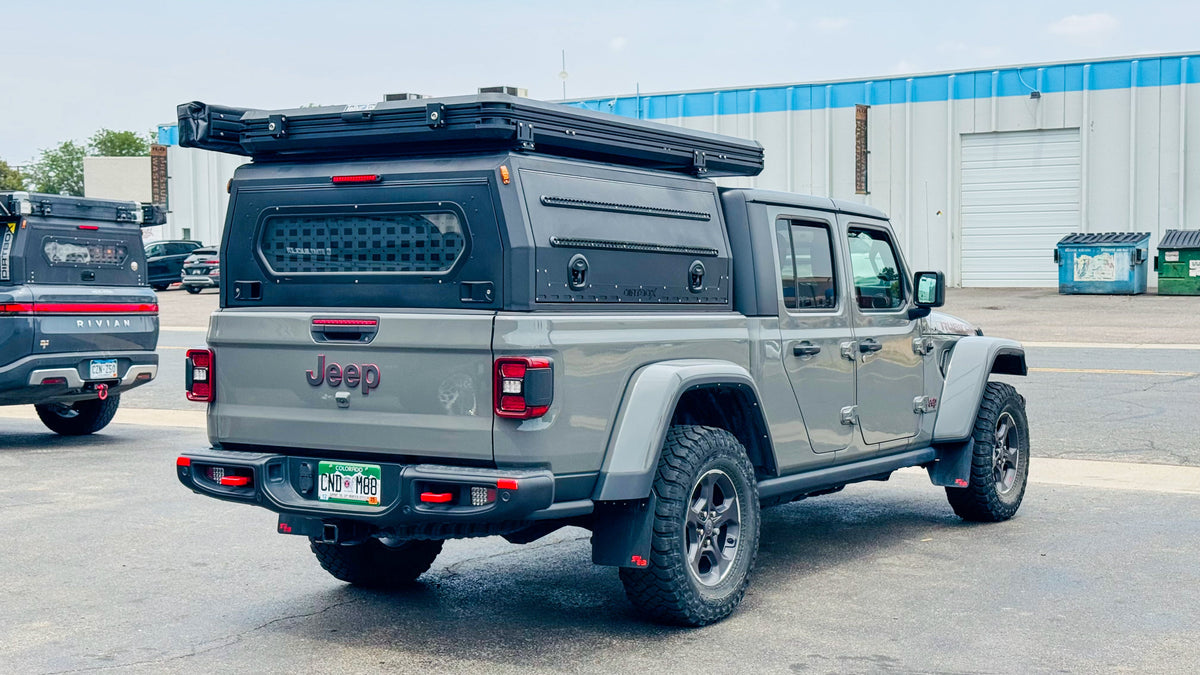 Dirtbox Overland Gull Wing Truck Bed Topper for Chevy Colorado, GMC Canyon, Silverado and Sierra