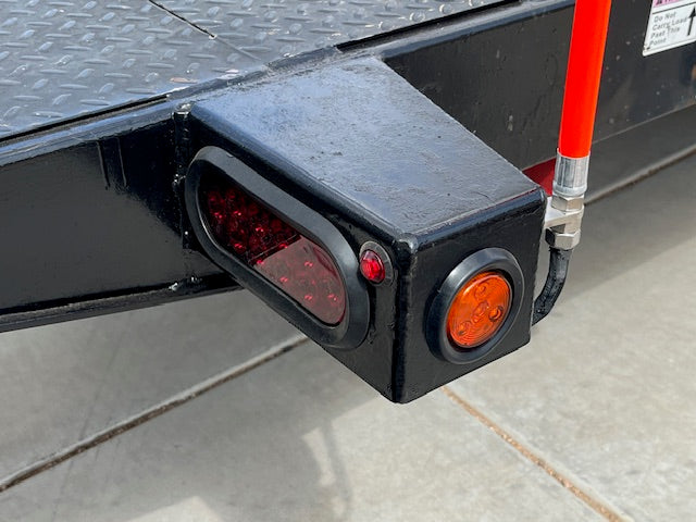 Heavy Duty LED Trailer Tail Light Kit 3/16 Steel