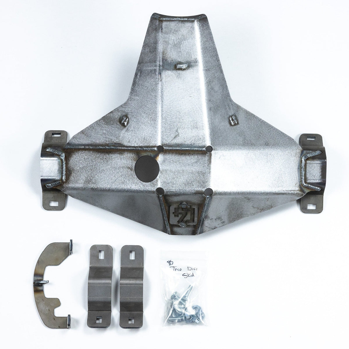 C4 Fabrication Tacoma Rear Differential Skid Plate / 3rd Gen / 2016-2023
