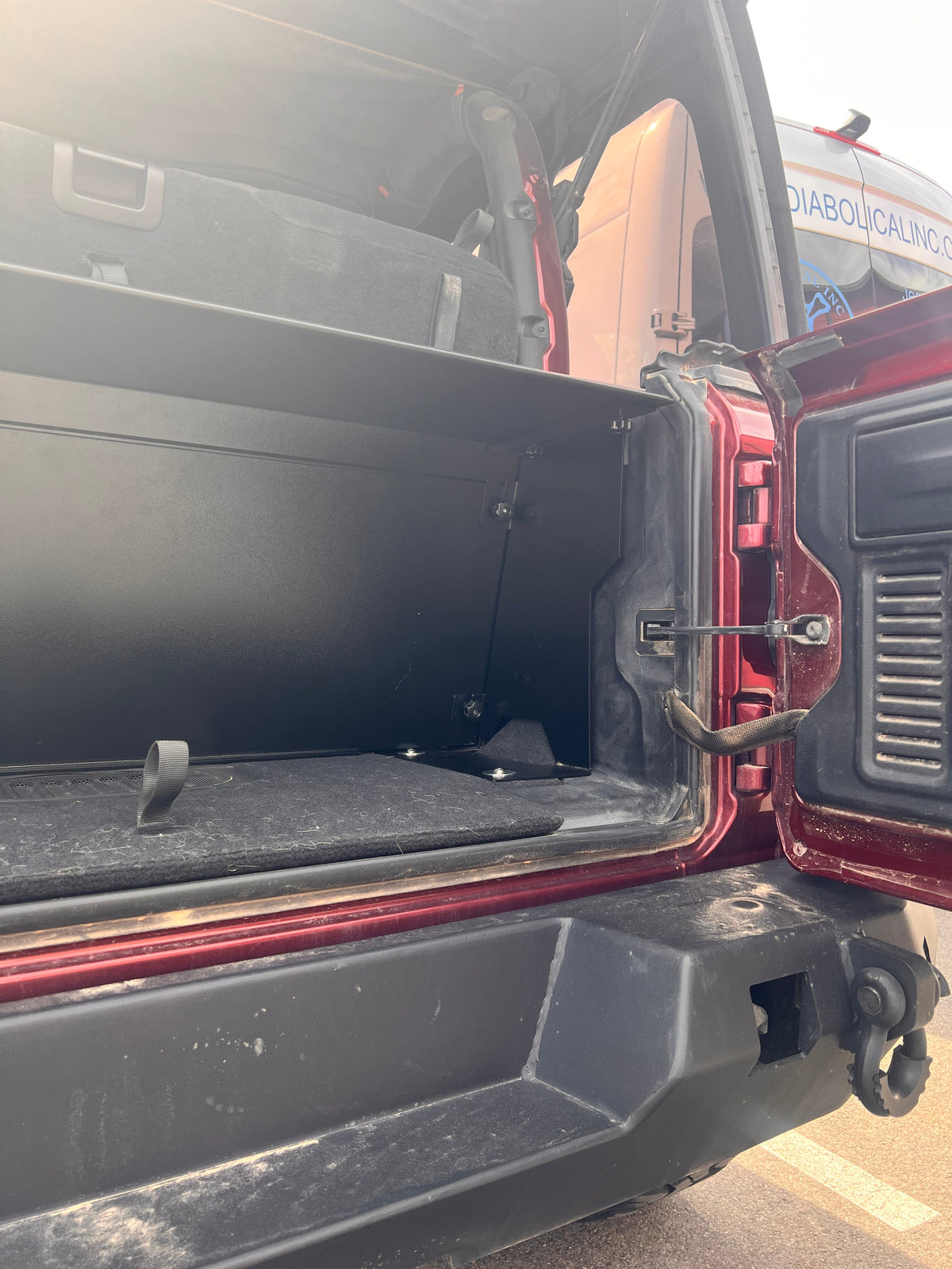 Diabolical Inc Locker for Jeep Wrangler JL 2-door, side wall