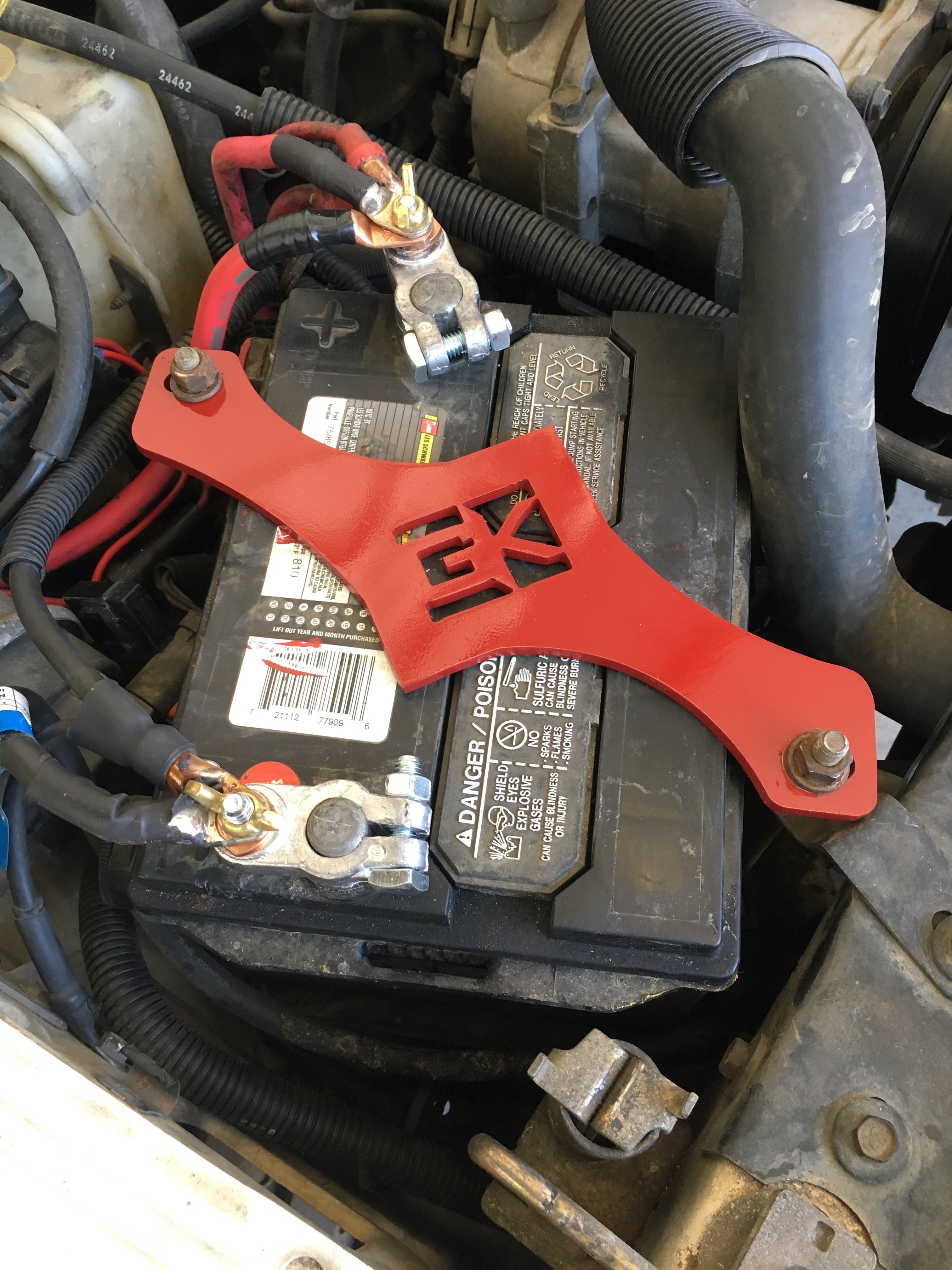 1984-2001 Jeep Cherokee XJ Battery Hold Down Bracket