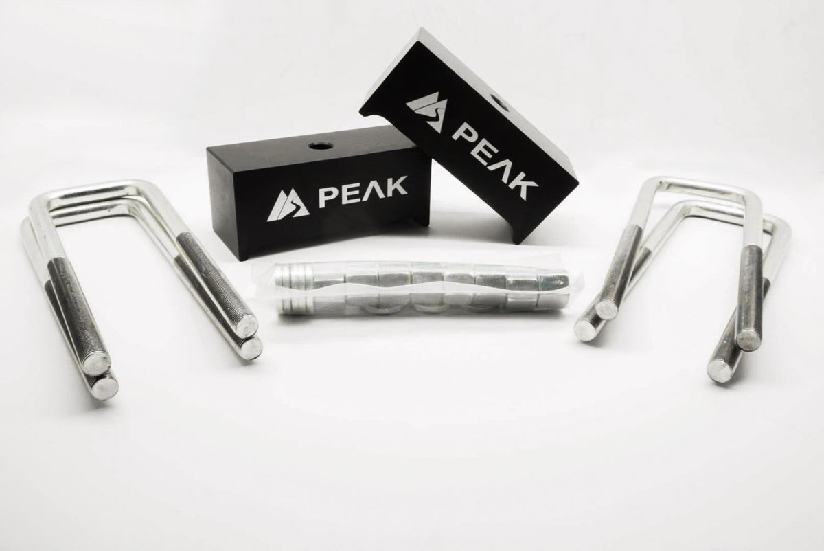 Peak Suspension DSSV Coilover Trail Kit w/ Blocks 17-22 Colorado ZR2 for 2017-2022 Chevy Colorado