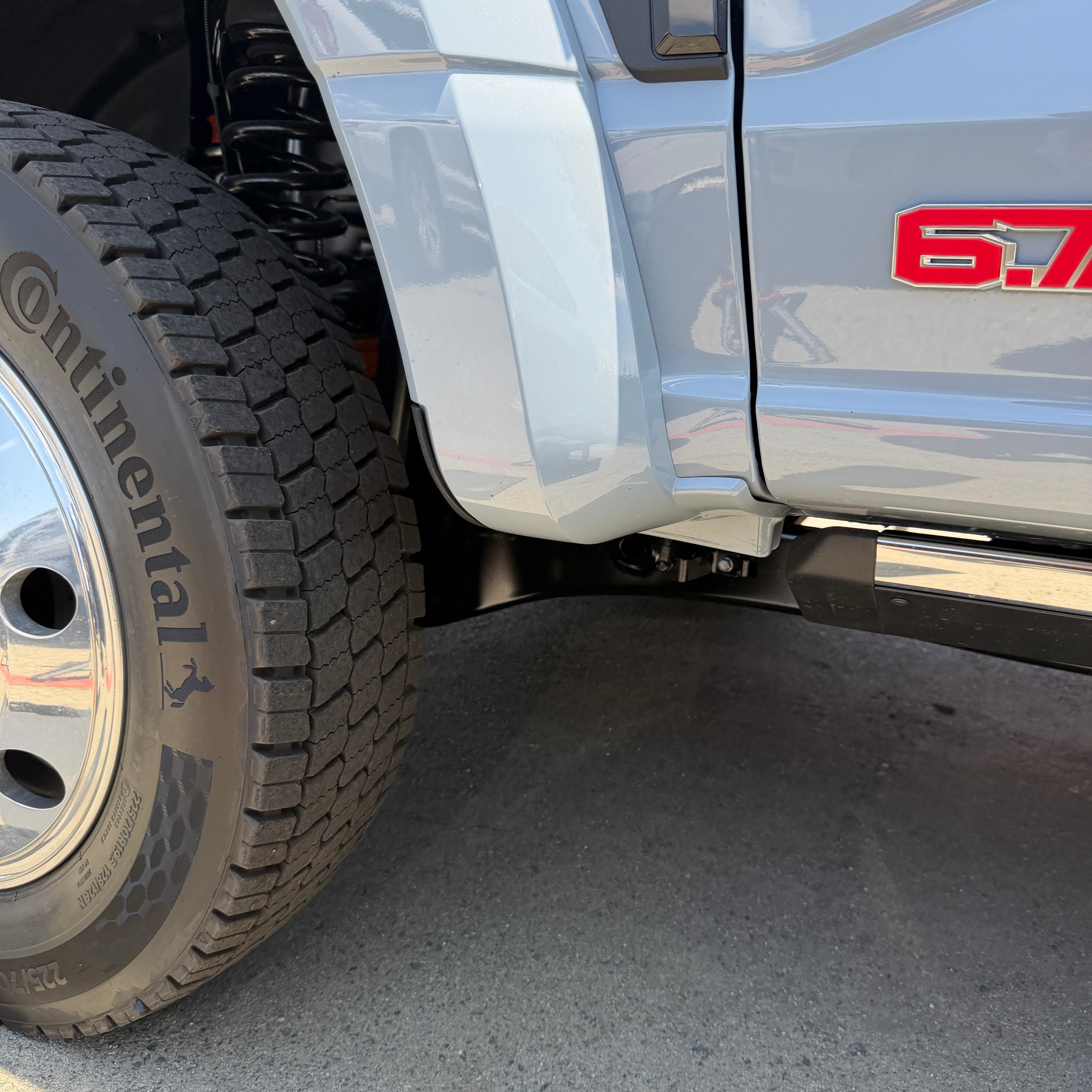 MUD FLAP DELETE FOR 2017-2026 FORD F-450 & F-550