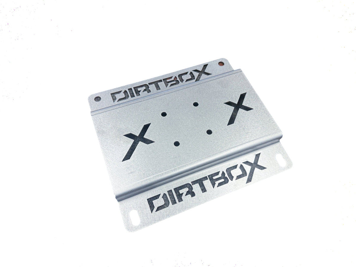 Dirtbox Overland RotopaX fuel and water mount for canopy campers, universal fit