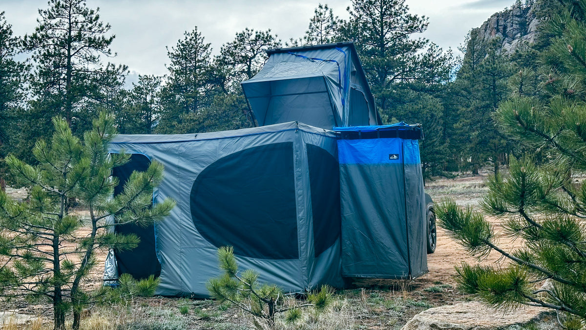 Dirtbox Overland 270 awning room detachable enclosure, universal fit