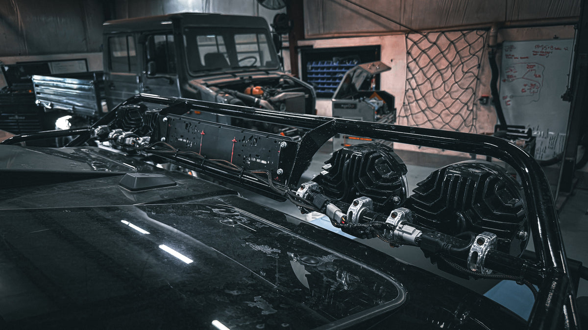 C.O.R.E. visor light bar for INEOS Grenadier