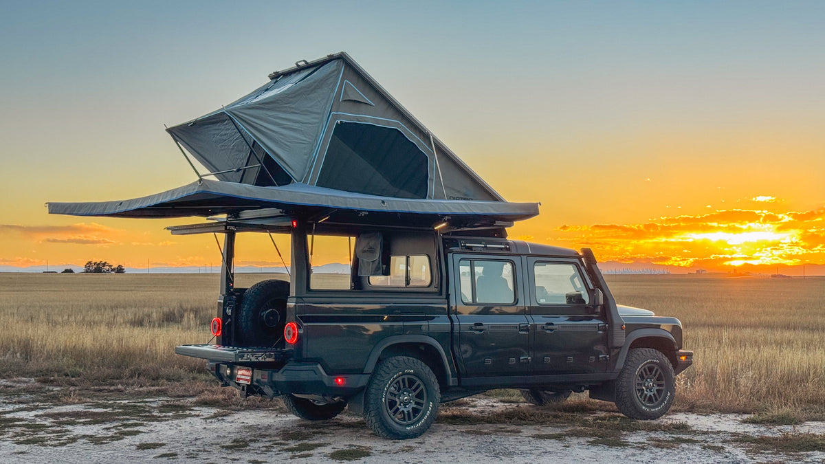 Dirtbox Overland Canopy Camper modular truck camper shell
