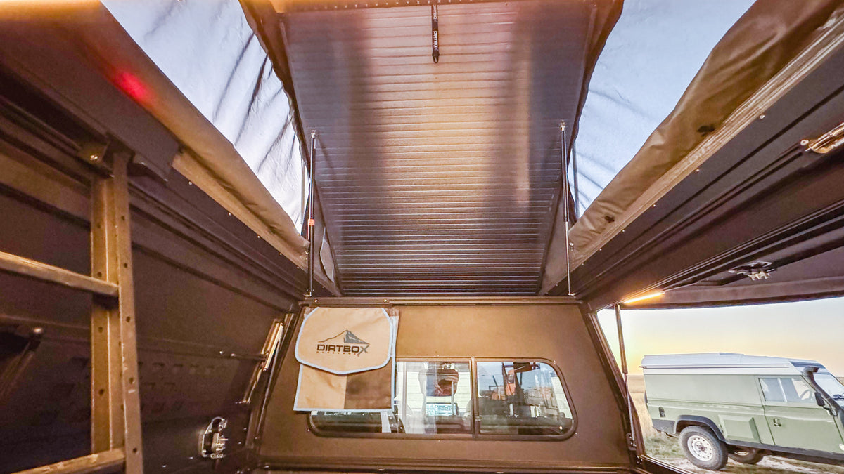 Dirtbox Overland Canopy Camper modular truck camper shell