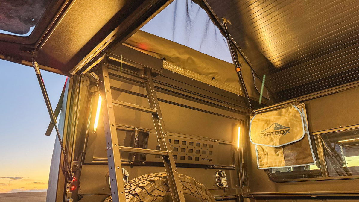Dirtbox Overland Canopy Camper modular truck camper shell