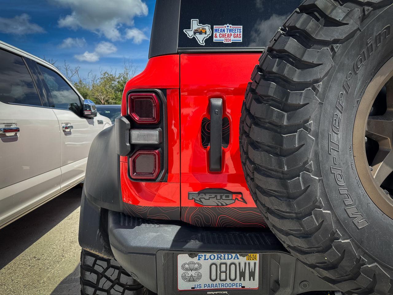 Topo EZ Install Door Cup Protectors - 2021+ Bronco