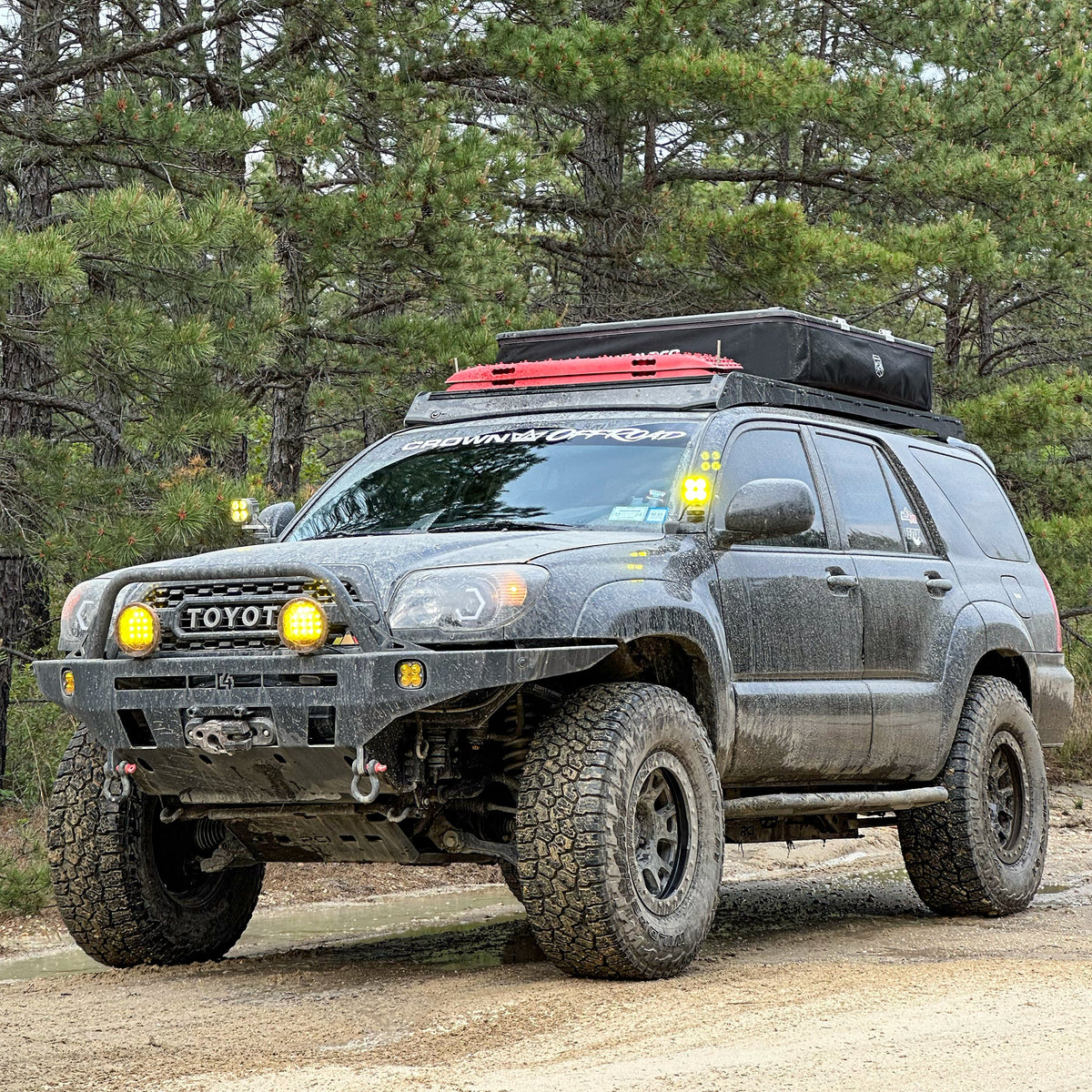 C4 Fabrication 4Runner Overland Series Front Bumper / 4th Gen / 2003-2009