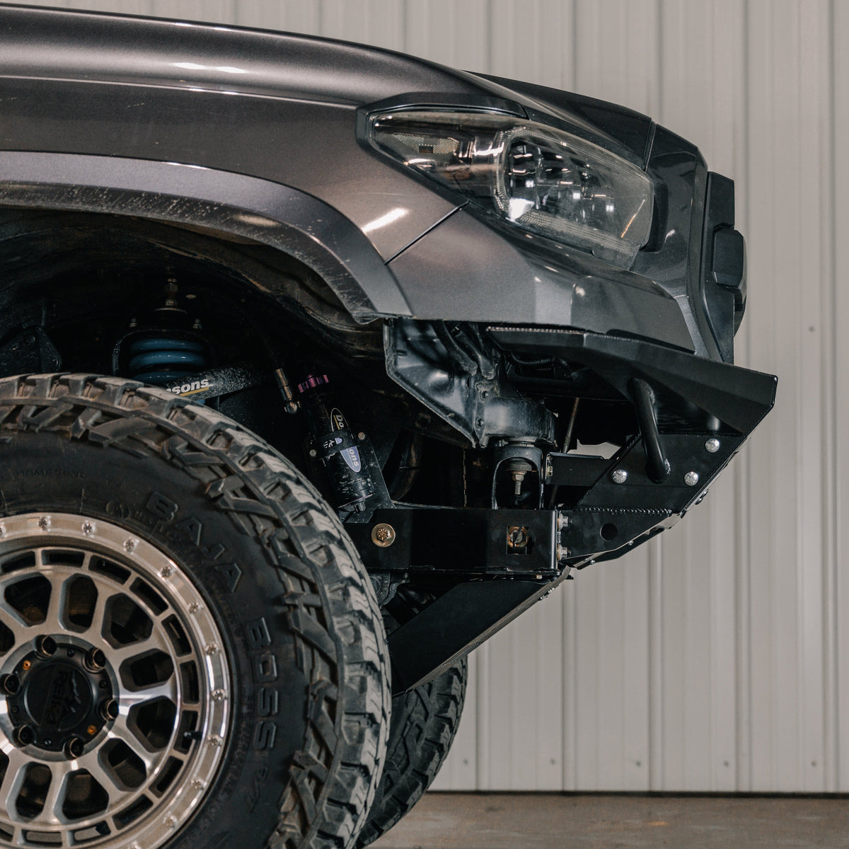 C4 Fabrication Tacoma Rock Runner Front Skid Plate w/ Cross Member Delete / 3rd Gen / 2016-2023