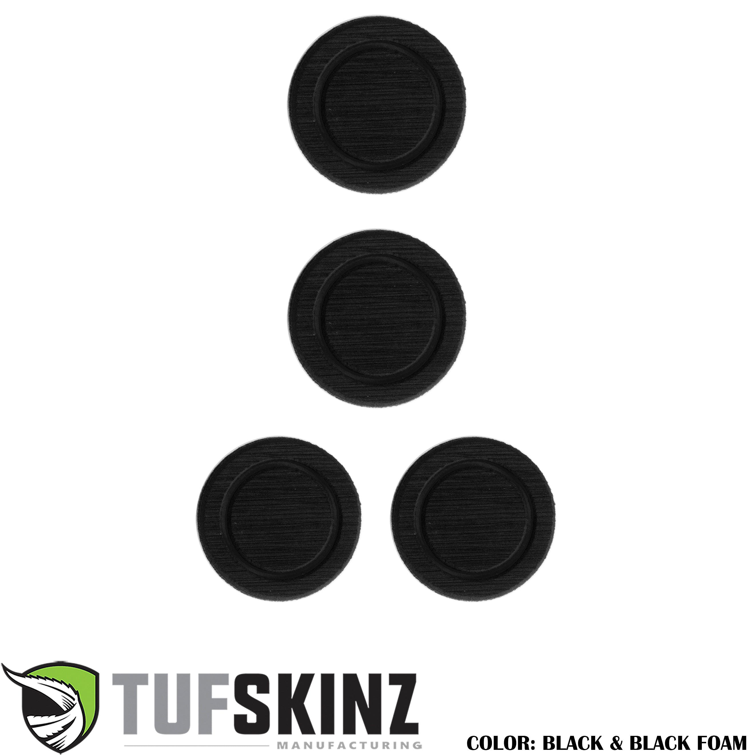 Interior Foam Inserts Fits 2007-2018 Jeep Wrangler JK Black/Black