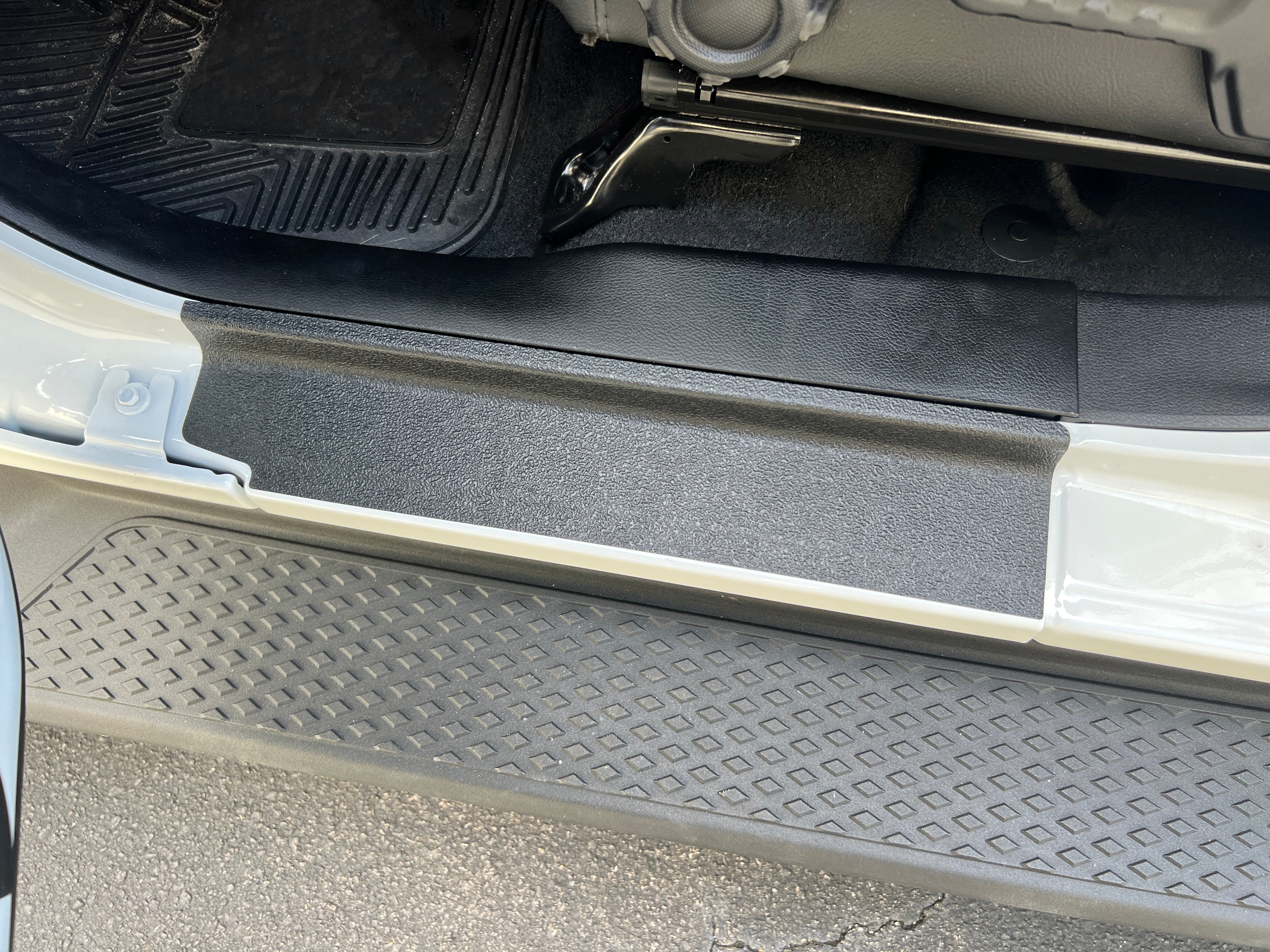 Textured Door Sill Overlays Fits 2019-2026 Jeep Wrangler