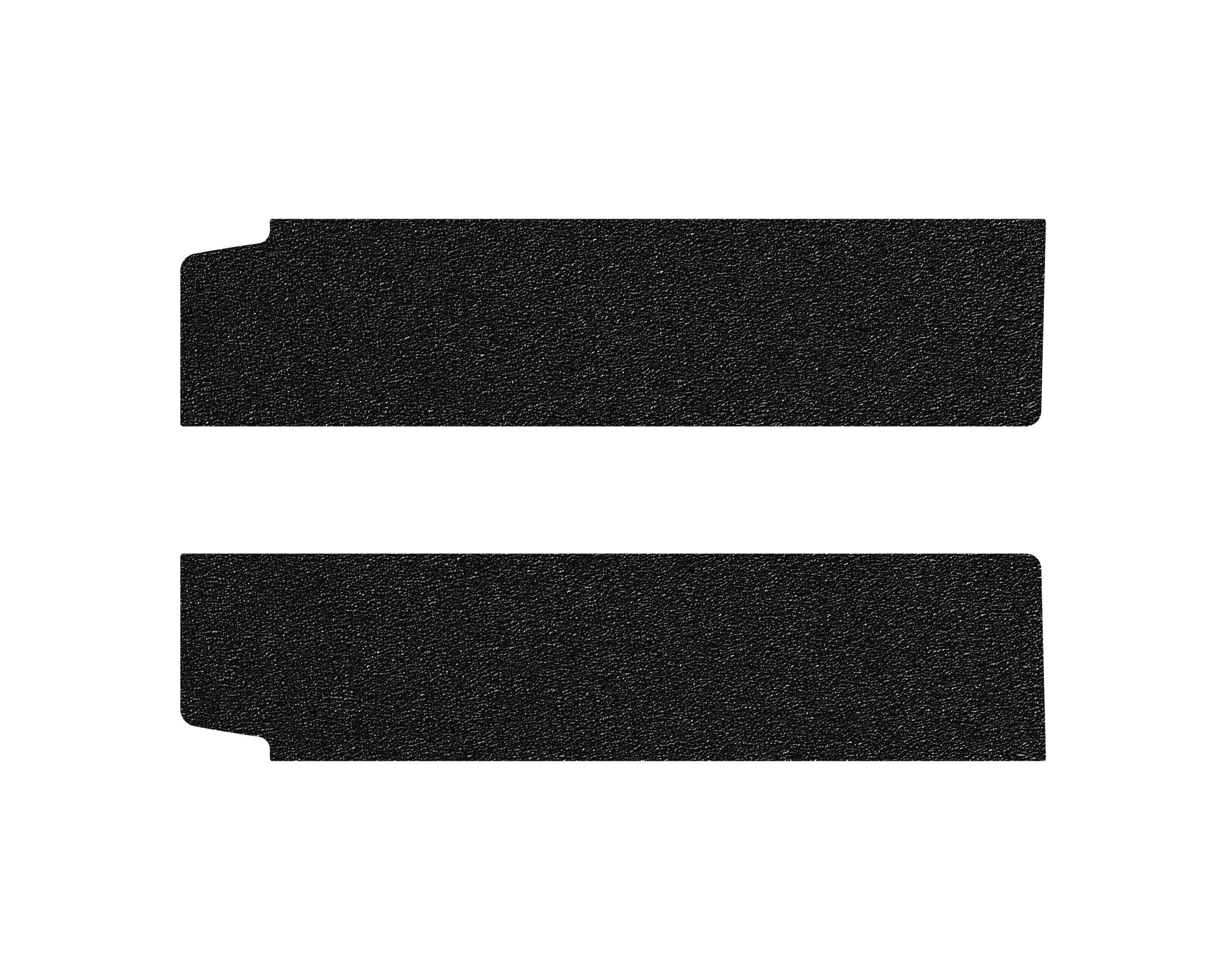Textured Door Sill Overlays Fits 2019-2026 Jeep Wrangler