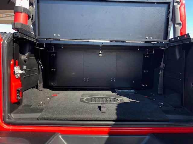 Diabolical Inc Slipstream for Jeep Wrangler JL 2-door, rear view