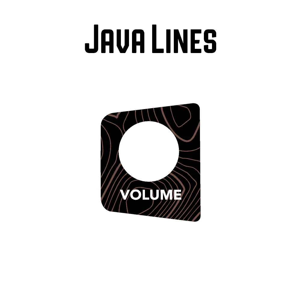 StickerFab Topographic Volume Button Trim Cover - 2024+ Land Cruiser