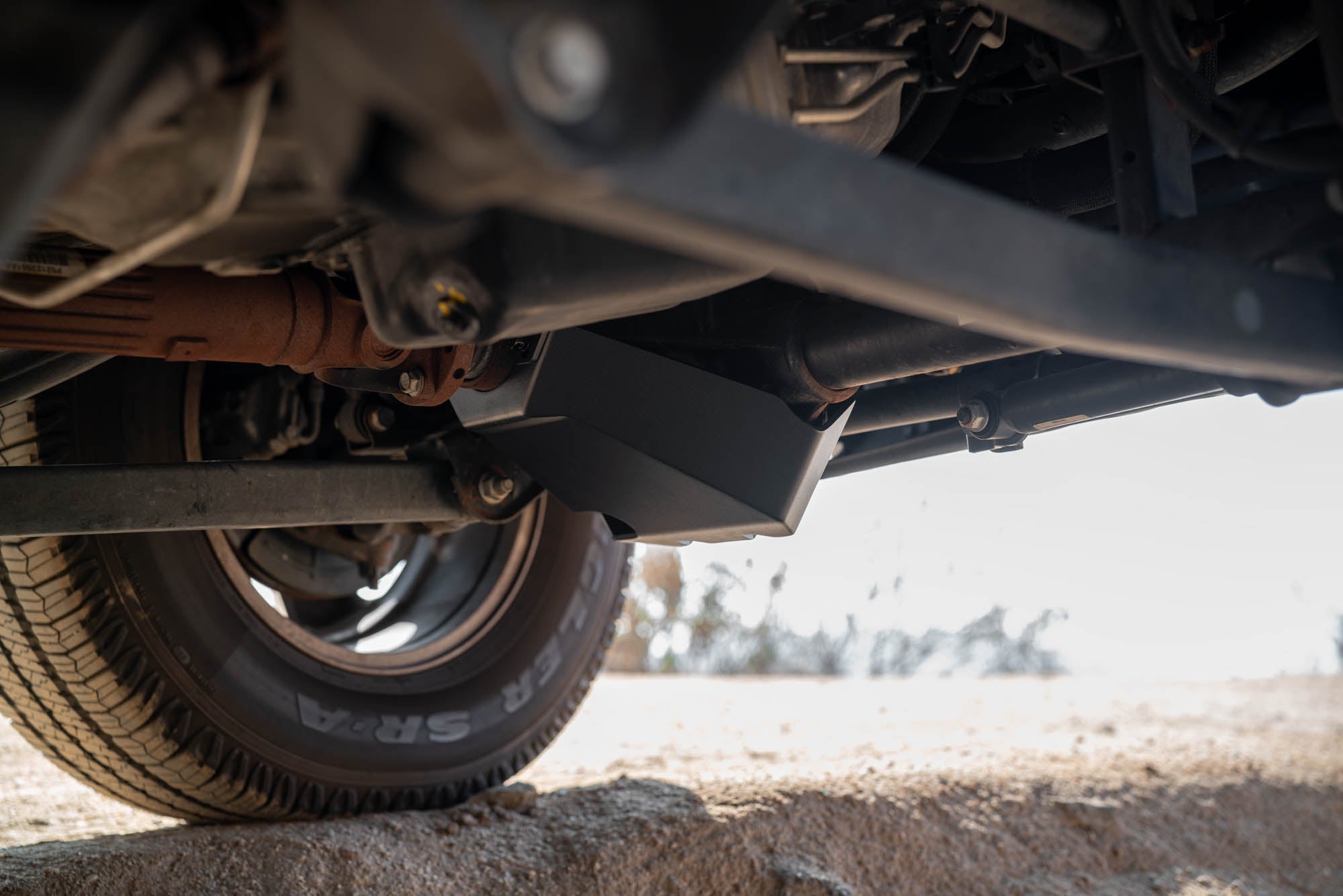 Jeep-Wrangler-JK-Dana-30-Front-Diff-Skid-Plate-Installed-2 - NVMOS