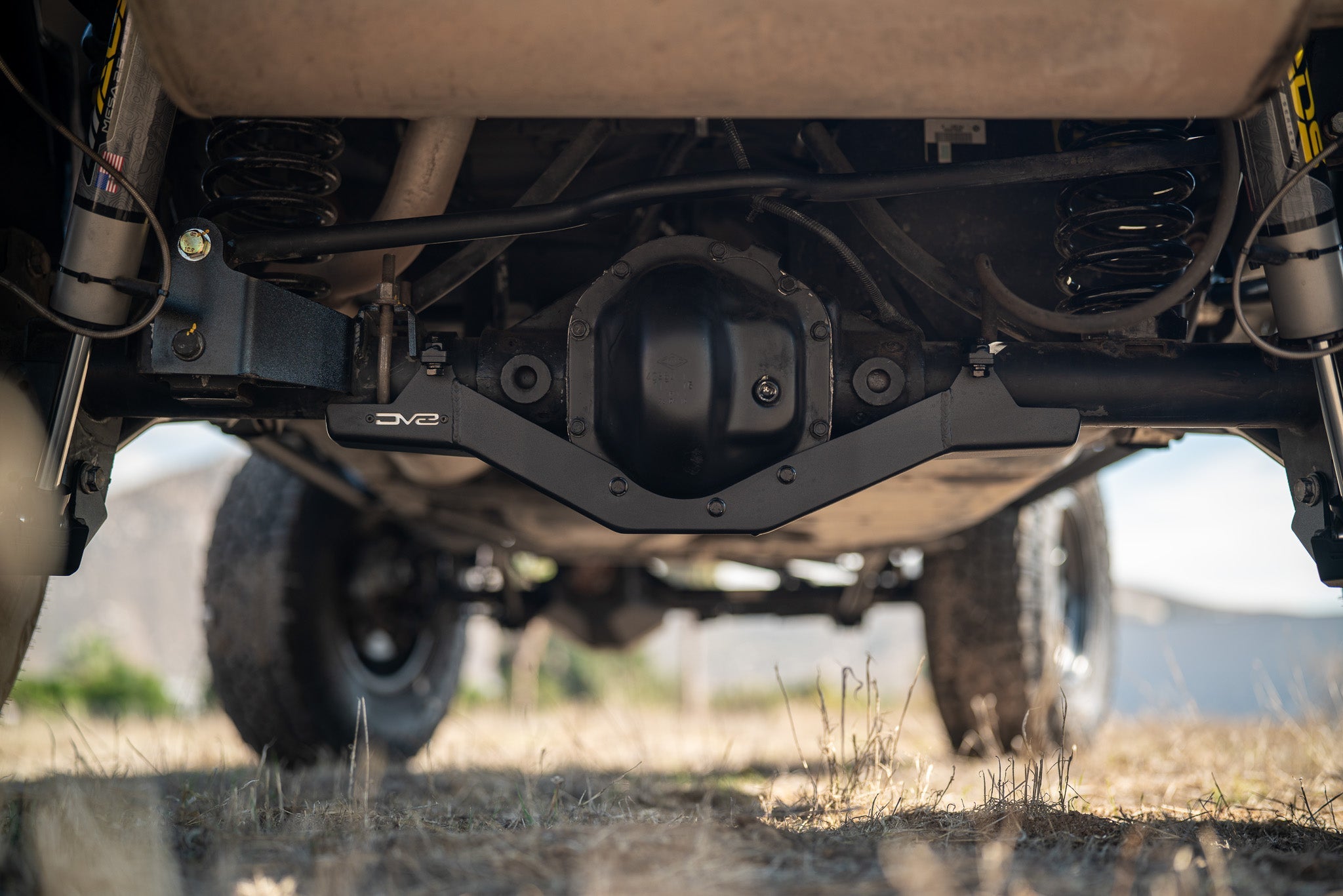 Jeep-Wrangler-JK-Dana-44-Rear-Diff-Skid-Plate-installed-2 - NVMOS