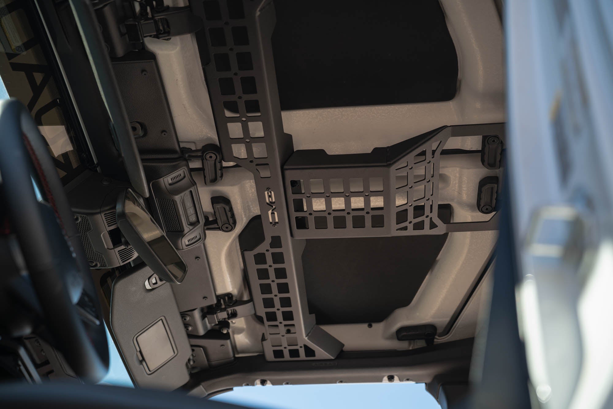 Jeep-Wrangler-and-Gladiator-Overhead-Molle-Panel-Installed-3 - NVMOS