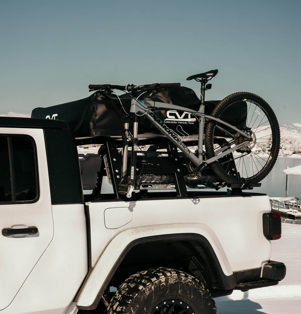 RCI 18 inch HD bed rack for universal fit
