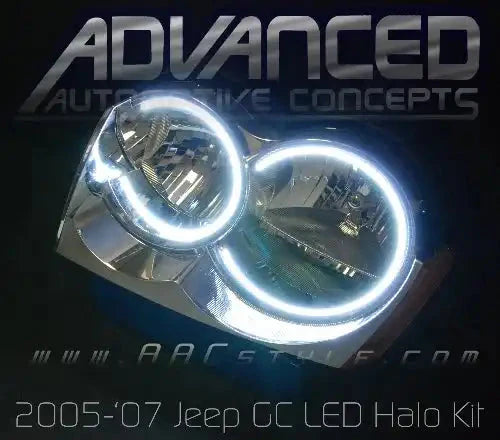 ORACLE Lighting 2005-2010 Jeep Grand Cherokee LED Headlight Halo Kit