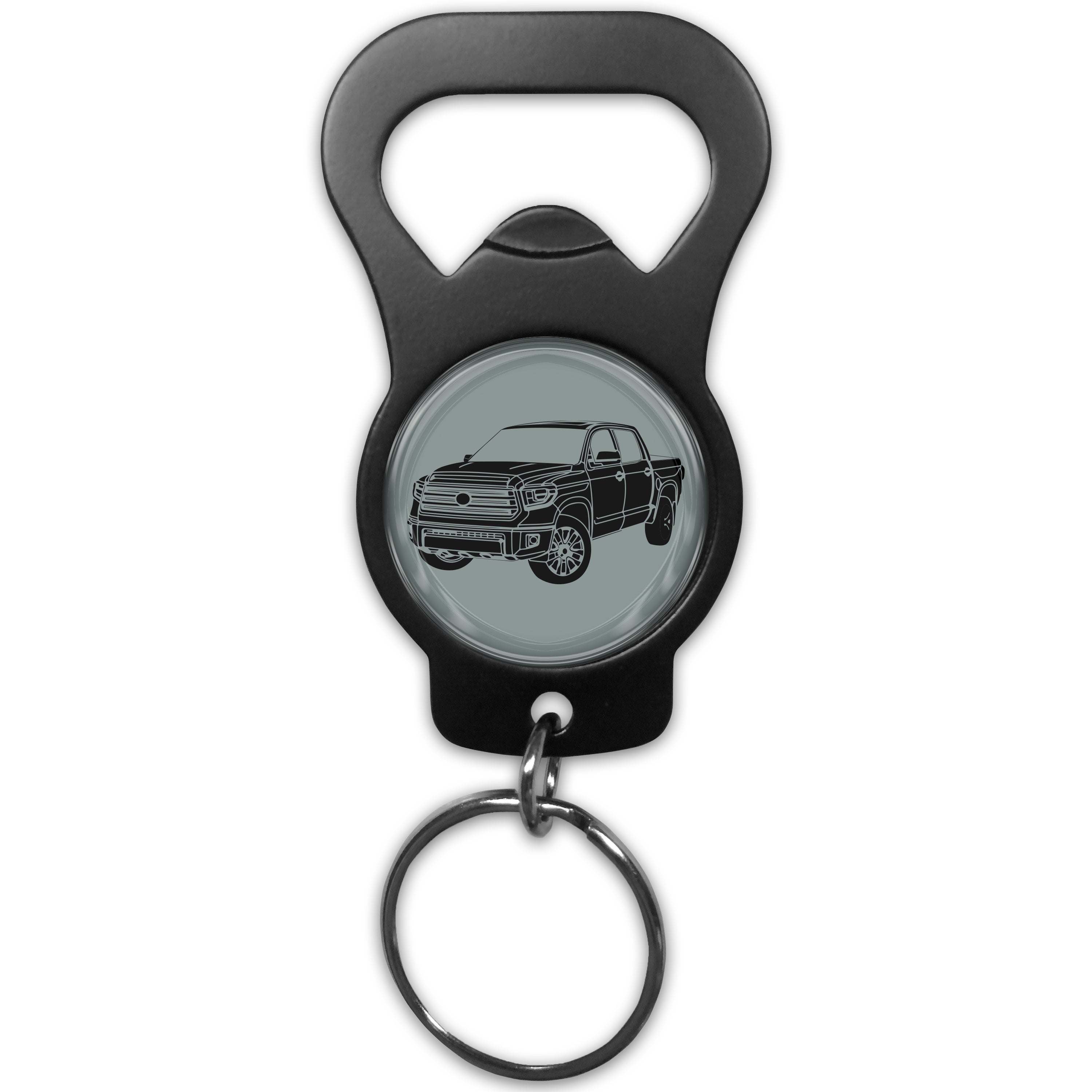 Keychain Bottle Opener w/Emblem