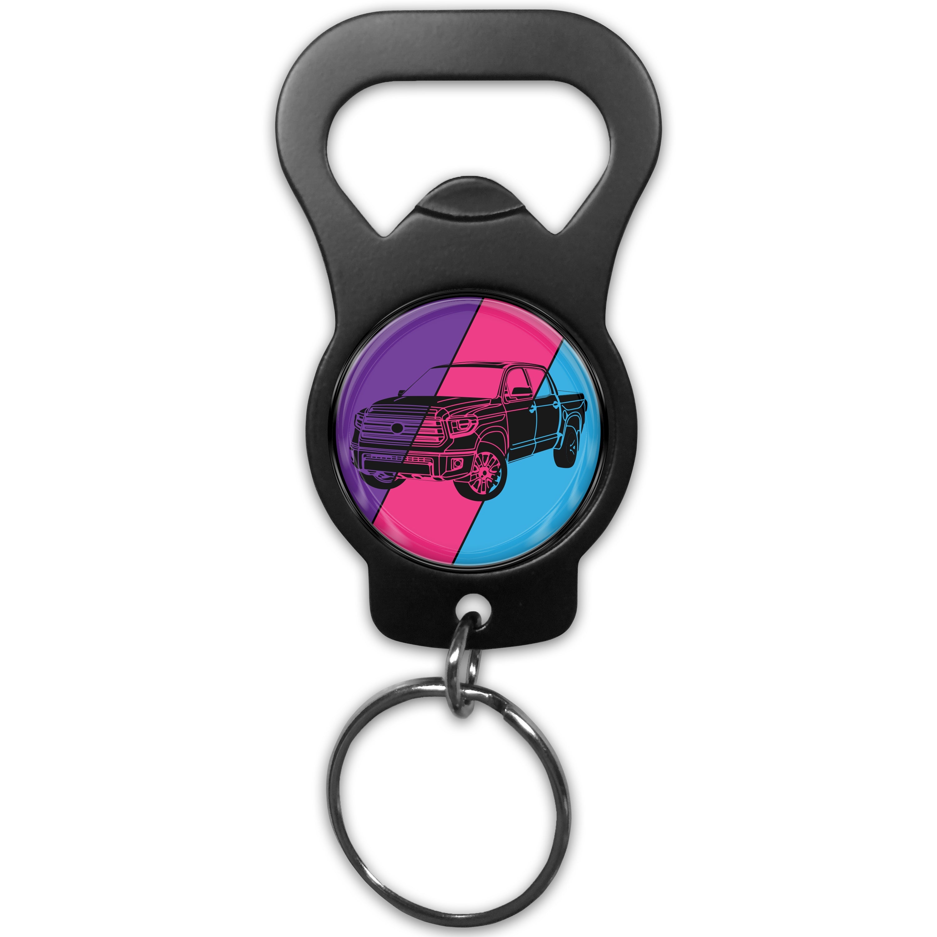 Keychain Bottle Opener w/Emblem