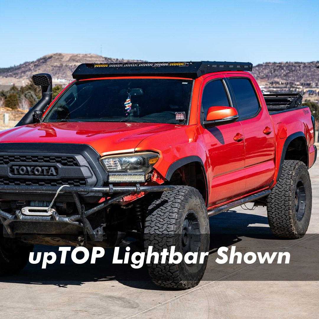 upTOP Overland KILO roof rack for Toyota Tacoma side view