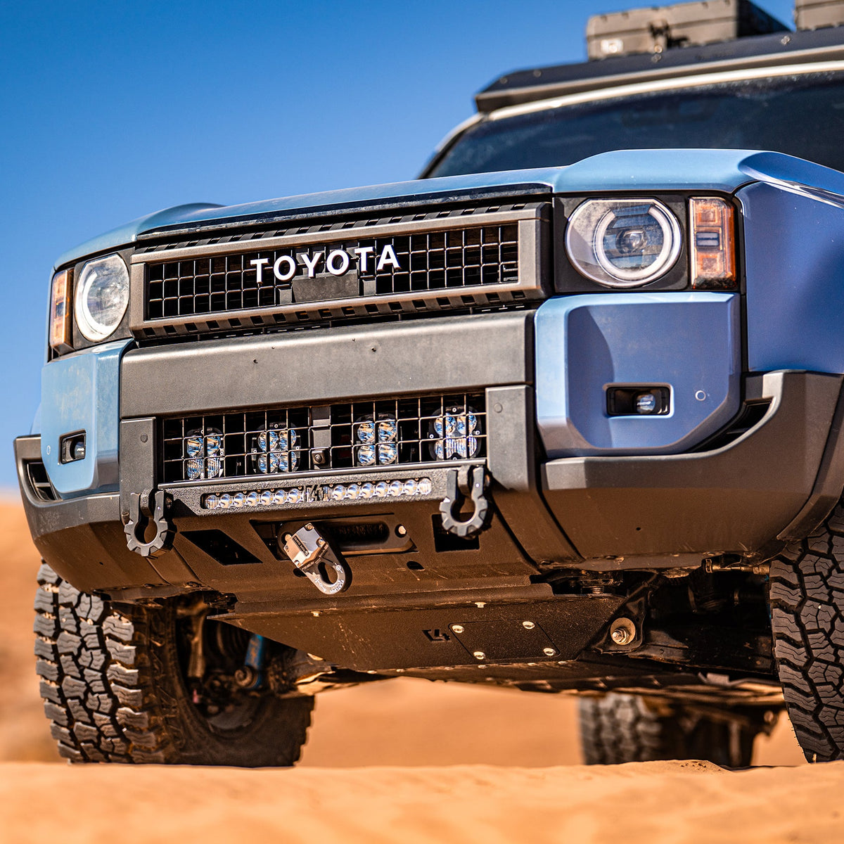 C4 Fabrication Land Cruiser Front Lo-Pro Winch Bumper / 250 Series / 2024-2025