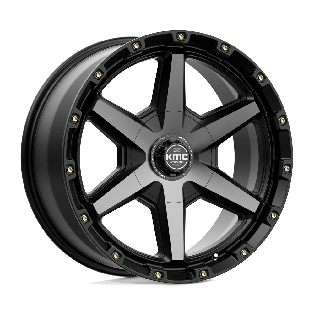 KMC Tempo (KM101) Wheel - Satin Black w/ Gray Tint