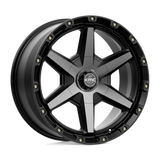 KMC Tempo (KM101) Wheel - Satin Black w/ Gray Tint