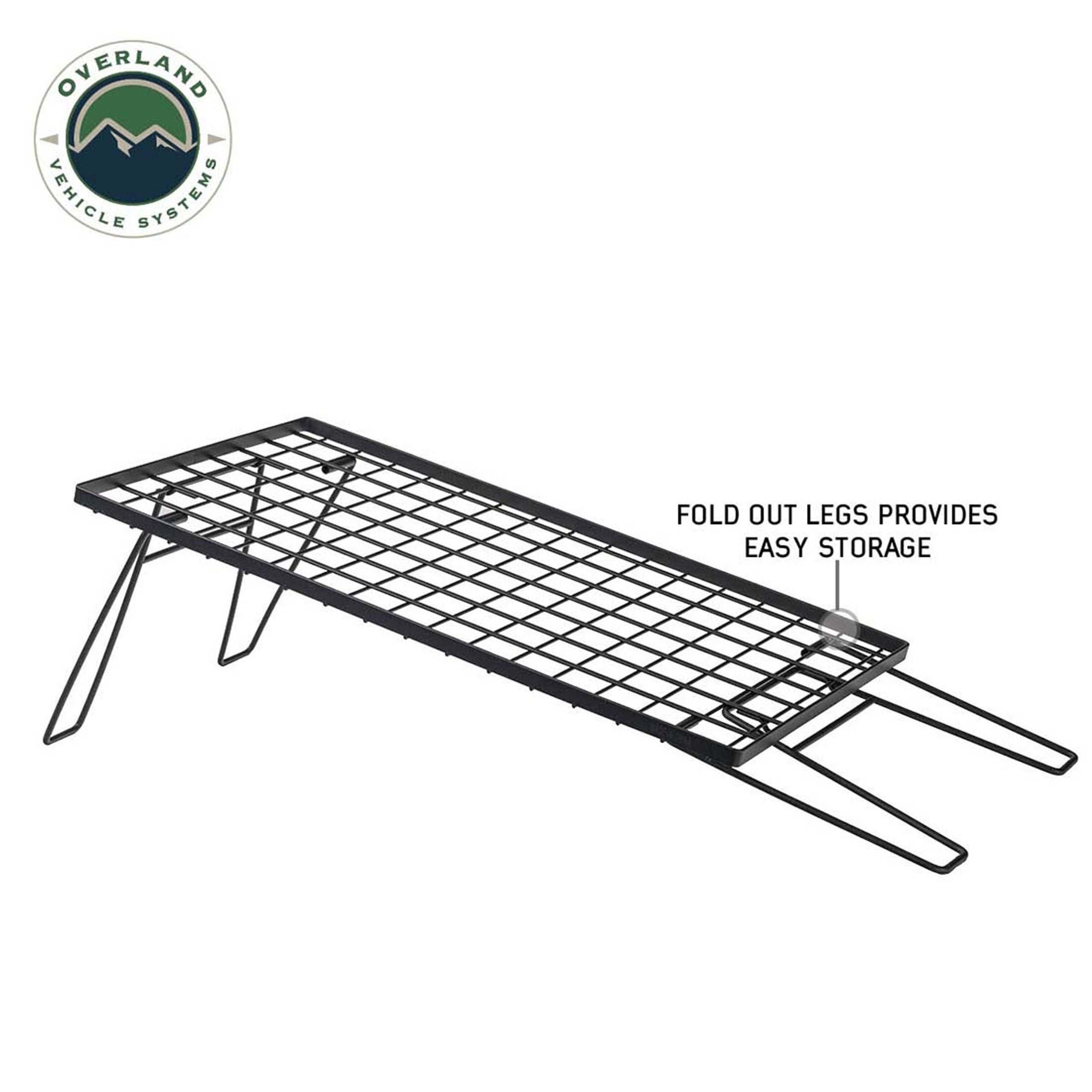 Kick It Collapsible Camp Table - Wood Base & Storage Bag
