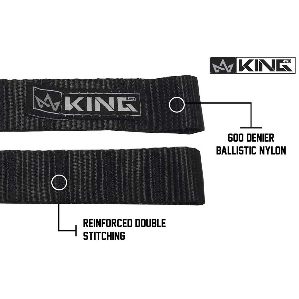 King 4WD heavy-duty adjustable door straps for Jeep Wrangler - view 5