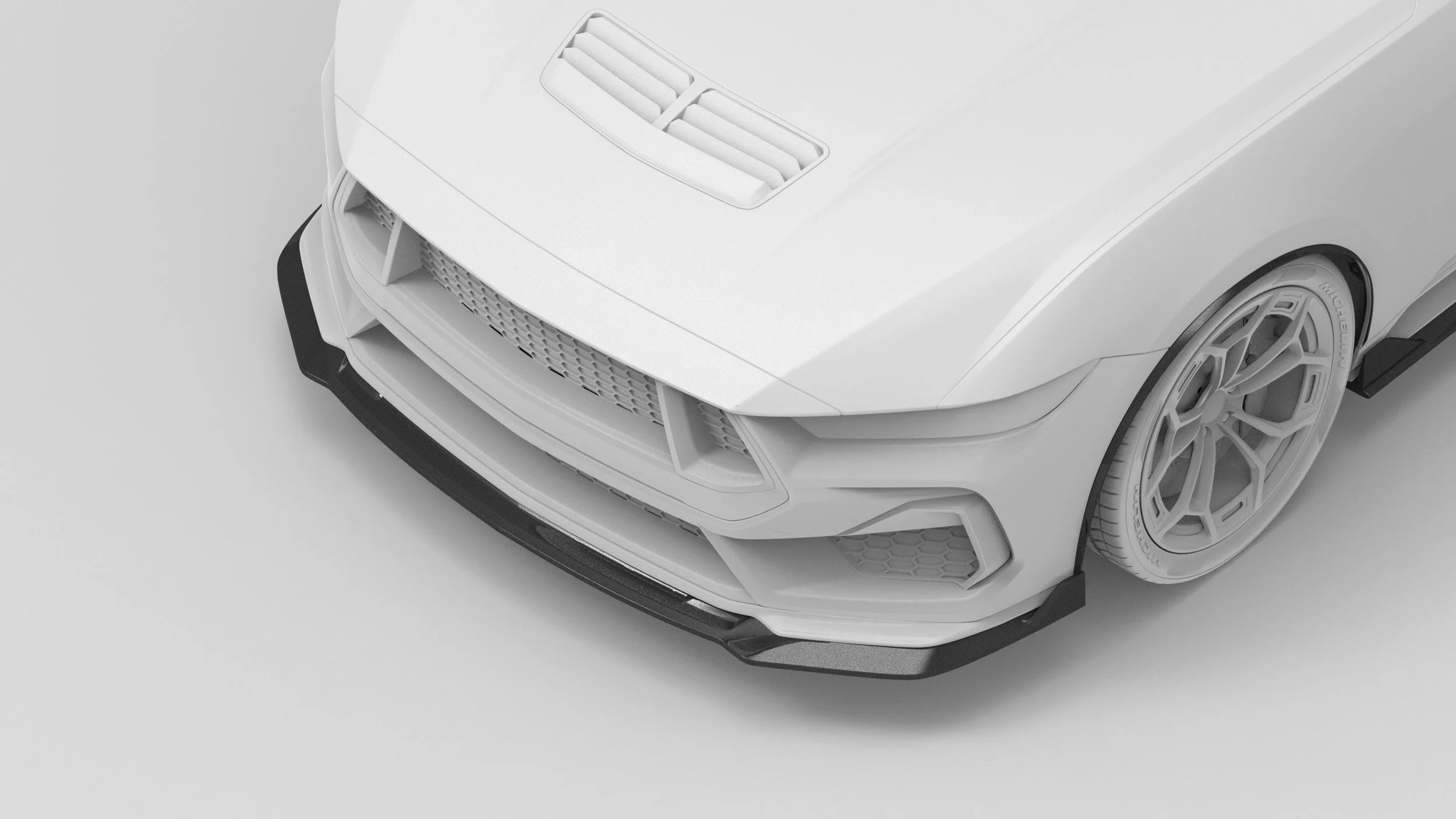 2024-Current Ford Mustang Splitter Extension