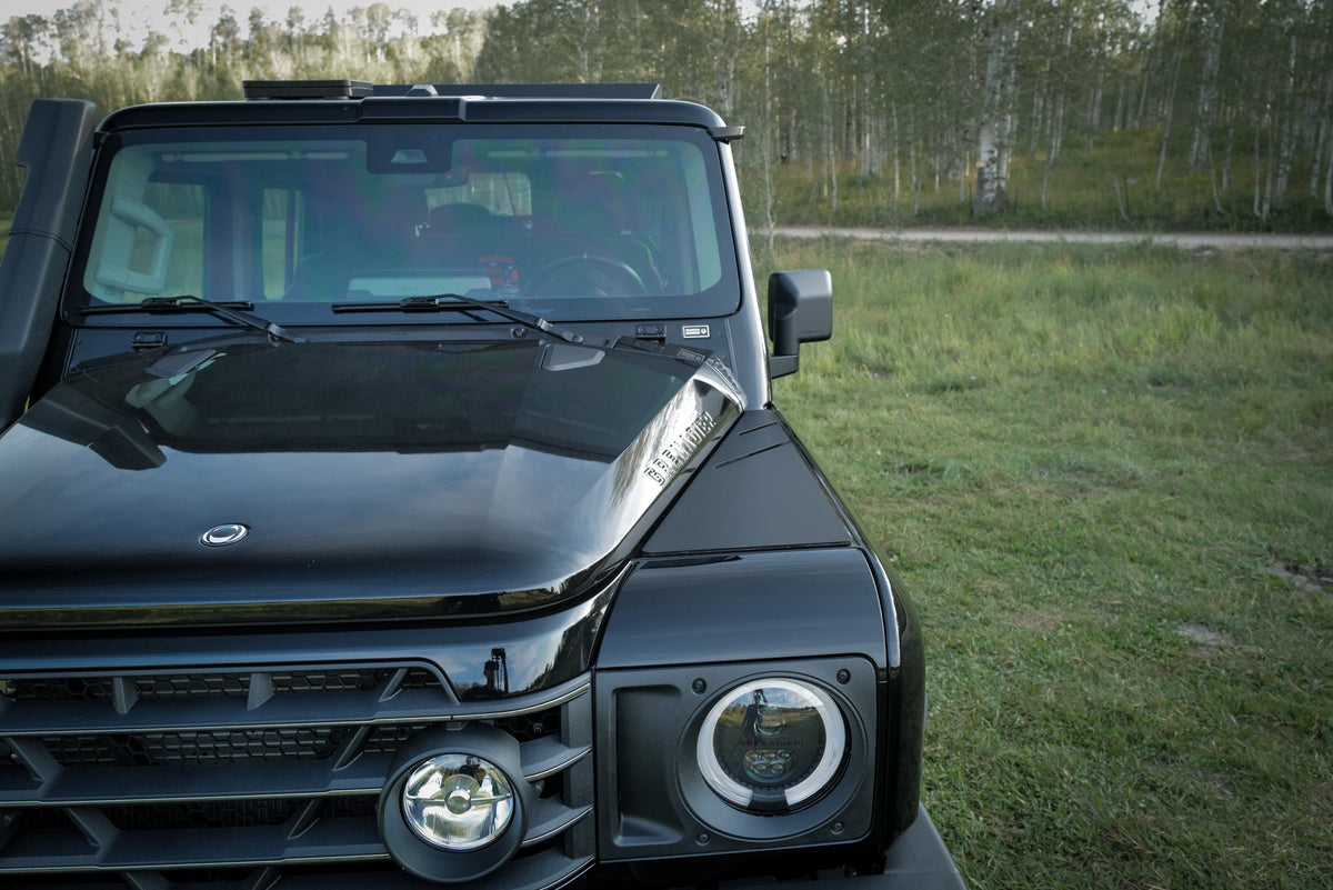 Canyon Adventure Vans fender plates for INEOS Grenadier and Quartermaster