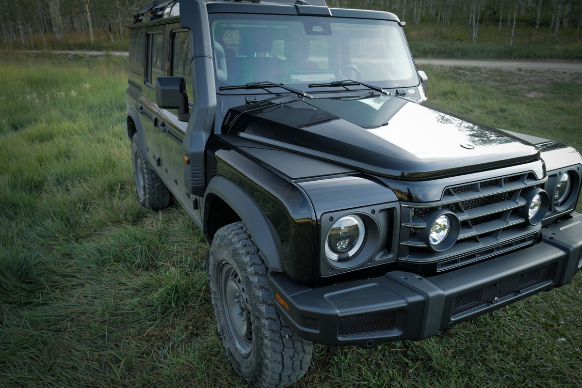Canyon Adventure Vans fender plates for INEOS Grenadier and Quartermaster