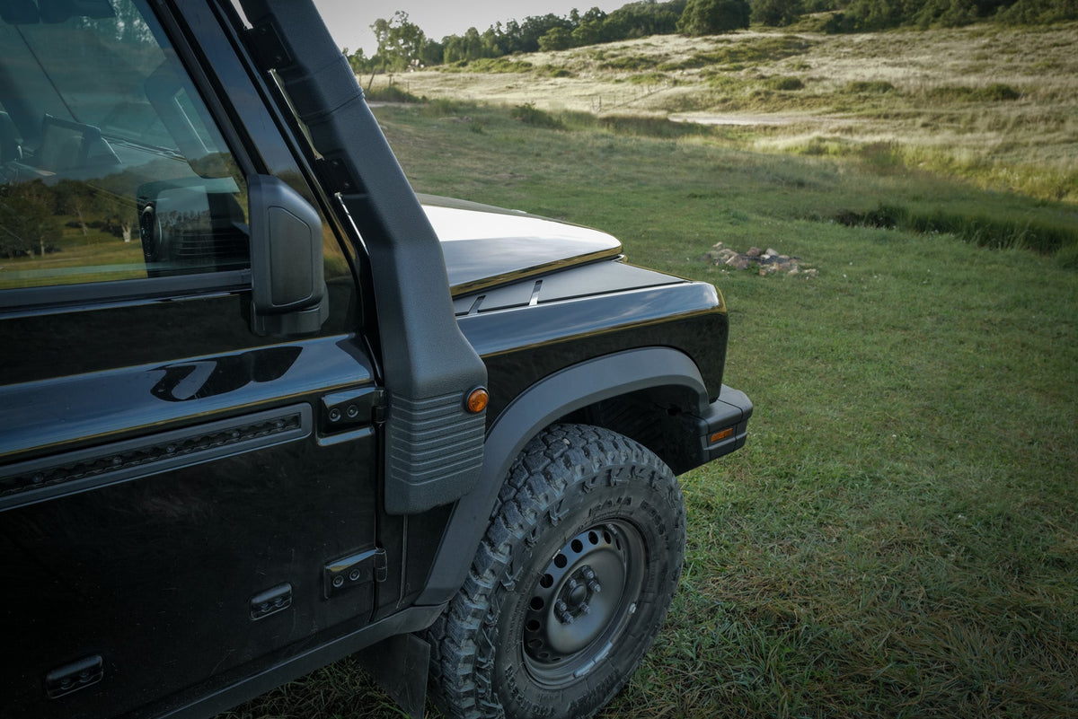 Canyon Adventure Vans fender plates for INEOS Grenadier and Quartermaster