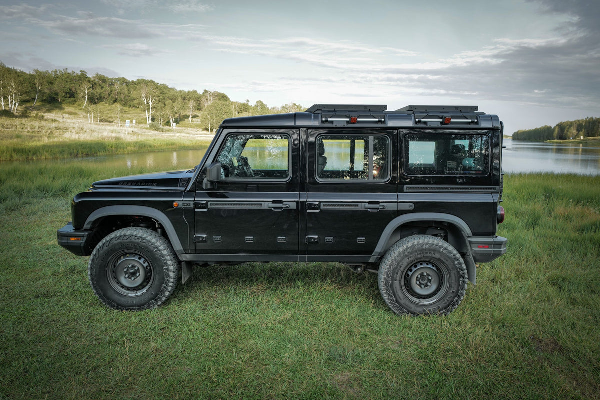 Canyon Adventure Vans Roof Platform modular gear mount for INEOS Grenadier