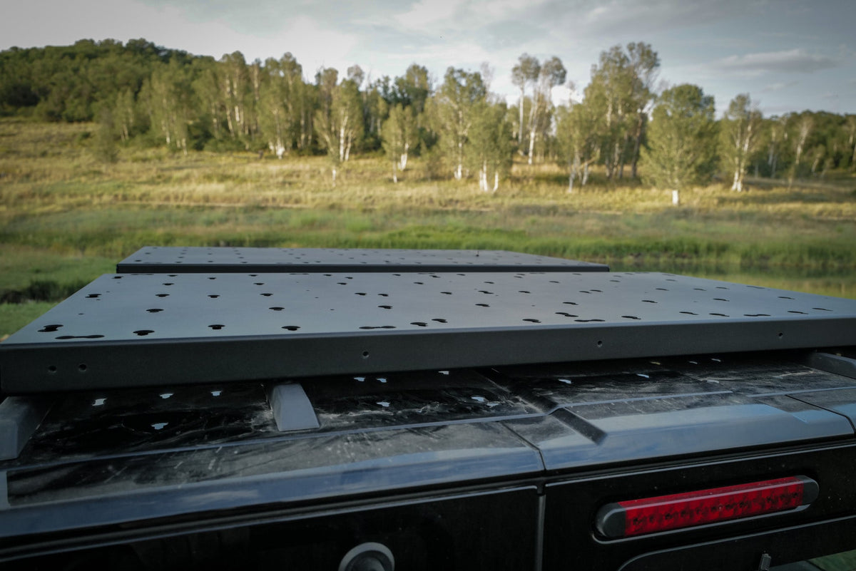 Canyon Adventure Vans Roof Platform modular gear mount for INEOS Grenadier