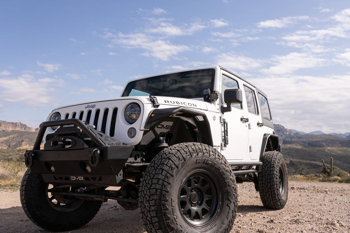 DV8 Offroad dual pod light mounts for 2007-2018 Jeep Wrangler JK