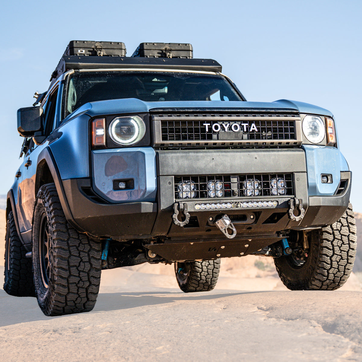 C4 Fabrication Land Cruiser Front Lo-Pro Winch Bumper / 250 Series / 2024-2025