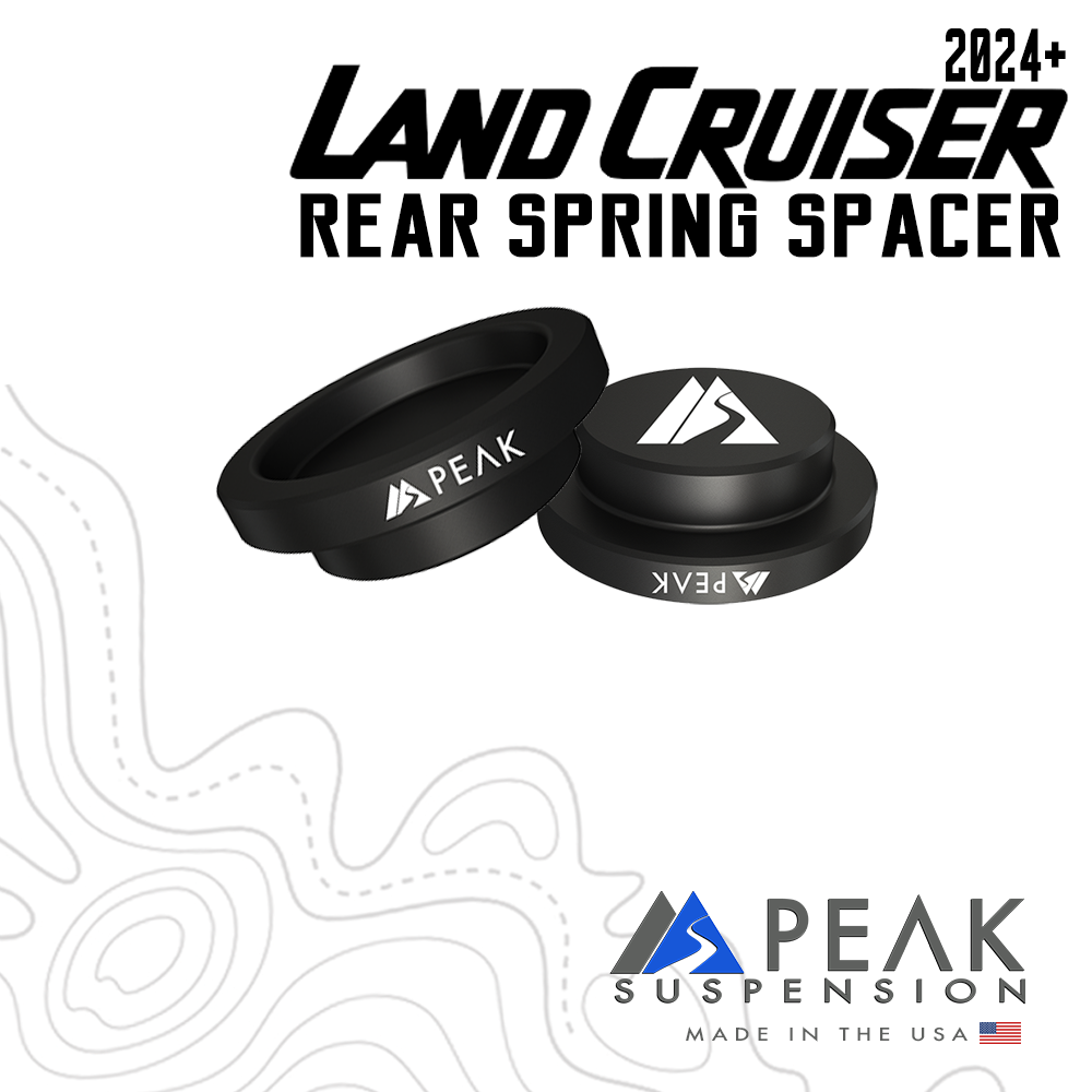 Peak Suspension 2024+ Toyota Land Cruiser Rear Spring Spacer for 2024+ Toyota Land Cruiser