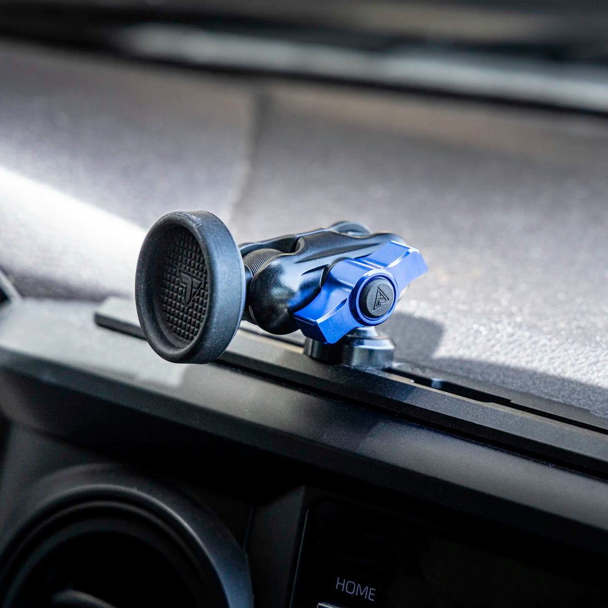 Tackform magnetic radio holder with 20mm ball for Midland and Cobra handheld radios