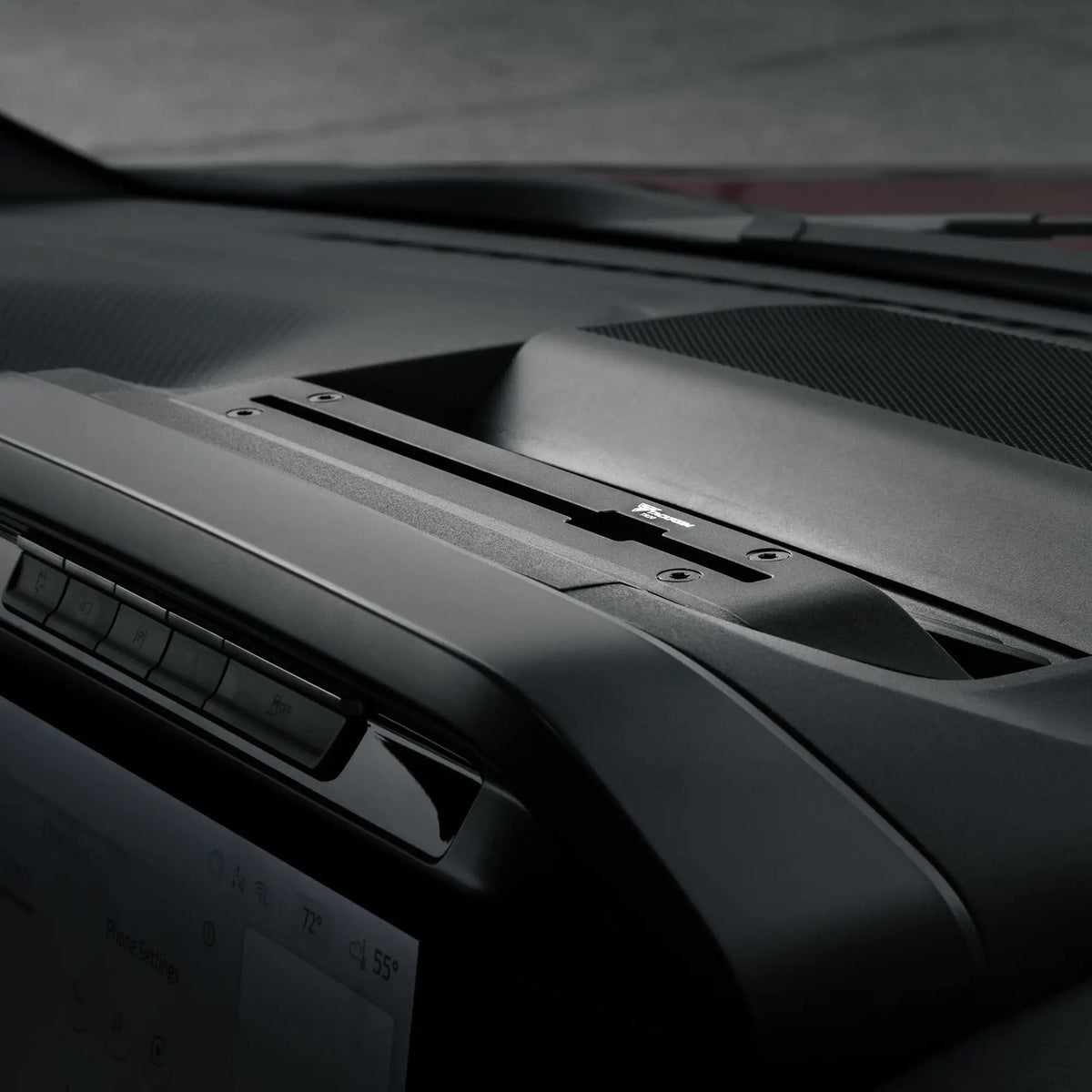 TRAXX™ - Slim Track Dash Bracket With Dual MagSafe Phone Mounts | 2021+ Ford F-150 (See Compatibility Info For Specific Year/Trim Fitment Details)